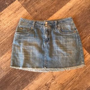 Limited Too Jean Skirt